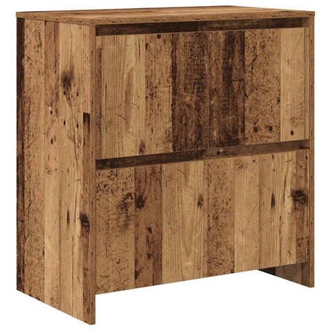 vidaXL Sideboards 3 pcs Old wood 70 x 41 x 75 cm Engineered wood