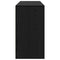 vidaXL Sideboard 3 pcs Black oak 70 x 41 x 75 cm Engineered wood