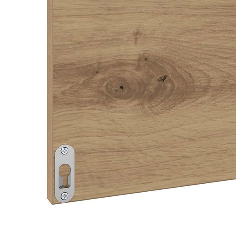 vidaXL Bathroom Furniture Set 3 pcs Artisan oak 60 x 38.5 x 45 cm