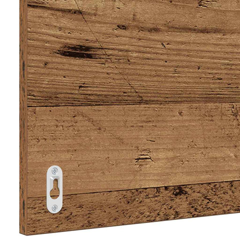 vidaXL Bathroom Furniture Set 2 pcs Old wood 41 x 38.5 x 48 cm