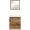 vidaXL Bathroom Furniture Set 2 pcs Old wood 41 x 38.5 x 48 cm