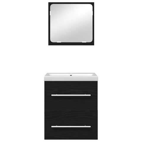 vidaXL Bathroom Furniture Set 2 pcs Artisan oak 41 x 38.5 x 48 cm