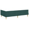 vidaXL Corner Bed Frame Other with Headboard Dark green 90 x 190 cm