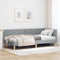 vidaXL Corner Bed Frame Other with Headboard Light grey 100 x 200 cm