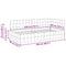 vidaXL Corner Bed Frame with Headboard Yellow 90 x 200 cm Velvet
