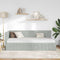 vidaXL Corner Bed Frame with Headboard Light grey 100 x 200 cm Velvet
