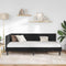 vidaXL Corner Bed Frame with Headboard Black 90 x 190 cm Velvet