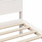 vidaXL Bed Frame with Headboard White 180 x 200 cm Solid pine wood