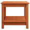 vidaXL Coffee Table Wax brown 50 x 50 x 45 cm Solid pine wood