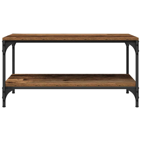 vidaXL Coffee Table Old wood 80 x 50 x 40 cm Engineered wood