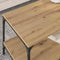 vidaXL Coffee Table Artisan oak 80 x 50 x 40 cm Engineered wood