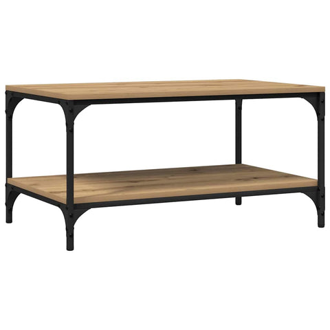 vidaXL Coffee Table Artisan oak 80 x 50 x 40 cm Engineered wood