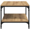 vidaXL Coffee Table Artisan oak 80 x 50 x 40 cm Engineered wood