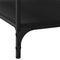 vidaXL Coffee Table Black oak 80 x 50 x 40 cm Engineered wood