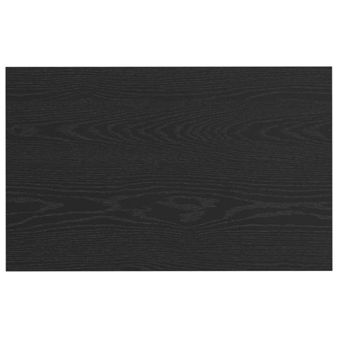 vidaXL Coffee Table Black oak 80 x 50 x 40 cm Engineered wood