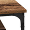 vidaXL Coffee Table Old wood 80 x 80 x 40 cm Engineered wood