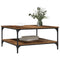 vidaXL Coffee Table Old wood 80 x 80 x 40 cm Engineered wood