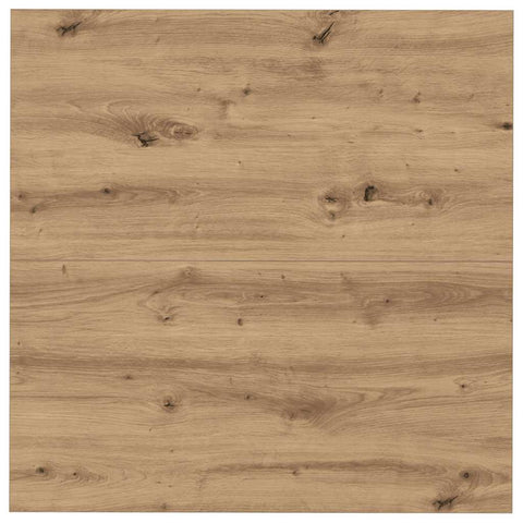 vidaXL Coffee Table Artisan oak 80 x 80 x 40 cm Engineered wood