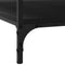 vidaXL Coffee Table Black oak 80 x 80 x 40 cm Engineered wood