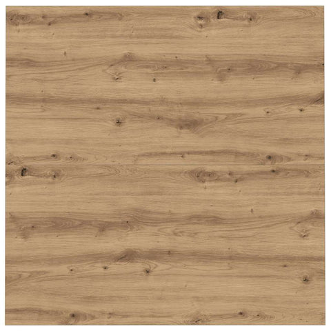 vidaXL Coffee Table Artisan oak 100 x 100 x 40 cm Engineered wood
