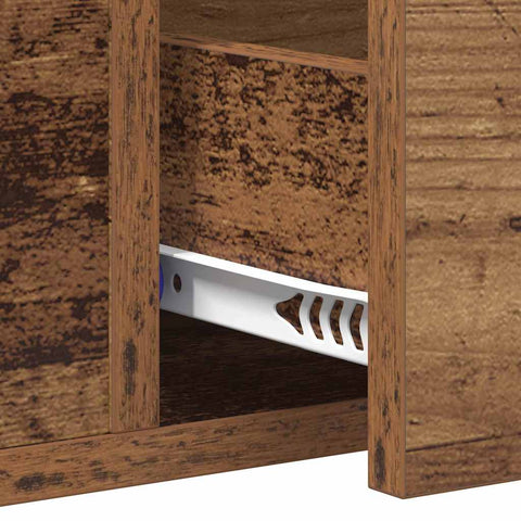 vidaXL Console Table Other Old wood 100 x 34.5 x 75 cm Engineered wood