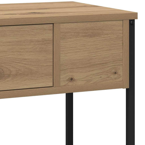 vidaXL Console Table Artisan oak 100 x 34.5 x 75 cm Engineered wood