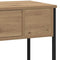 vidaXL Console Table Artisan oak 100 x 34.5 x 75 cm Engineered wood