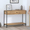 vidaXL Console Table Artisan oak 100 x 34.5 x 75 cm Engineered wood