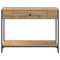 vidaXL Console Table Artisan oak 100 x 34.5 x 75 cm Engineered wood