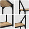 vidaXL Wall Shelf Artisan oak 60 x 21 x 51 cm Engineered wood