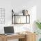 vidaXL Wall Shelf Artisan oak 60 x 21 x 51 cm Engineered wood