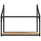 vidaXL Wall Shelf Artisan oak 60 x 21 x 51 cm Engineered wood