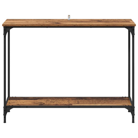 vidaXL Console Table Old wood 101 x 30.5 x 75 cm Engineered wood