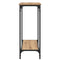 vidaXL Console Table Artisan oak 101 x 30.5 x 75 cm Engineered wood