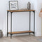 vidaXL Console Table Old wood 75 x 30.5 x 75 cm Engineered wood