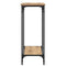 vidaXL Console Table Artisan oak 75 x 30.5 x 75 cm Engineered wood