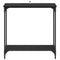 vidaXL Console Table Black oak 75 x 30.5 x 75 cm Engineered wood