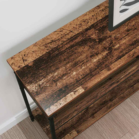 vidaXL Console Table Old wood 100 x 29 x 75 cm Engineered wood