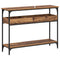 vidaXL Console Table Old wood 100 x 29 x 75 cm Engineered wood