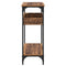 vidaXL Console Table Old wood 100 x 29 x 75 cm Engineered wood