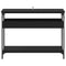 vidaXL Console Table Black oak 100 x 29 x 75 cm Engineered wood