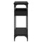 vidaXL Console Table Black oak 100 x 29 x 75 cm Engineered wood