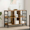 vidaXL Sideboard Brown 102 x 32 x 73.5 cm Engineered wood