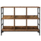 vidaXL Sideboard Brown 102 x 32 x 73.5 cm Engineered wood