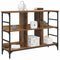 vidaXL Sideboard Brown 102 x 32 x 73.5 cm Engineered wood