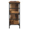 vidaXL Sideboard Brown 102 x 32 x 73.5 cm Engineered wood
