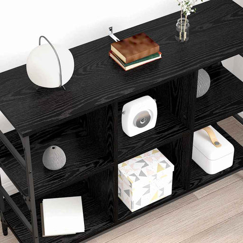 vidaXL Sideboard Black 102 x 32 x 73.5 cm Engineered wood