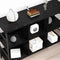 vidaXL Sideboard Black 102 x 32 x 73.5 cm Engineered wood