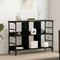 vidaXL Sideboard Black 102 x 32 x 73.5 cm Engineered wood