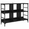 vidaXL Sideboard Black 102 x 32 x 73.5 cm Engineered wood